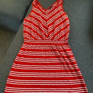 Tommy Hillfiger like new summer V neck dress. Perfect for summer and 4 of July.